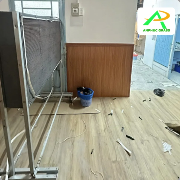 sàn nhựa chống trơn cho phòng tắm